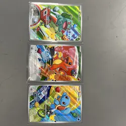 Pokemon First Partner Illustration Collection Series 1 **Kanto Gen 1 Starters** - Image 1