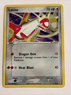 Latias 4/10 EX Trainer Kit 1: Latias & Latios Holo Pokemon TCG LP - Image 1