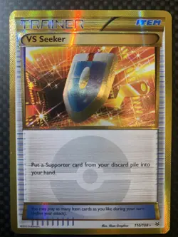 Pokemon TCG VS Seeker Secret Rare 110/108 XY Roaring Skies MP - Image 1