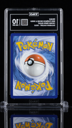 TAG 10 Pokemon Swablu GG27/GG70 Crown Zenith Galarian Gallery Holo PSA - Image 3