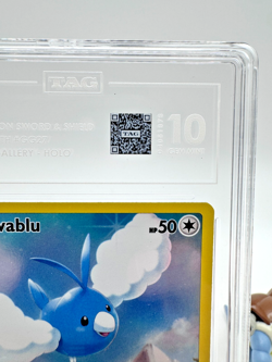 TAG 10 Pokemon Swablu GG27/GG70 Crown Zenith Galarian Gallery Holo PSA - Image 5