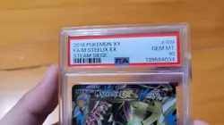 Pokemon PSA 10 M STEELIX EX 2016 XY STEAM SEIGE 109/114 Full Art Free Shipping - Image 3
