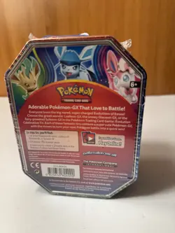 Pokemon TCG Glaceon GX Evolution Celebration Tin 2018 NEW/SEALED - Image 3