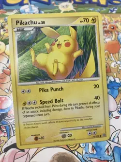 Pikachu 70/100 Pokemon Stormfront Unlimited Non Holo 2008 - Image 2