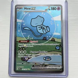 Pokemon TCG SV Paldean Fates Bubble Mew EX 232/091 Illustration Rare - Image 2