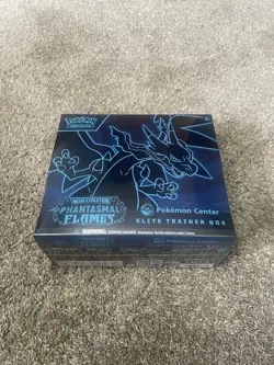2025 Pokemon Phantasmal Flames Pokemon Center Sealed ETB Elite Trainer Box - Image 1