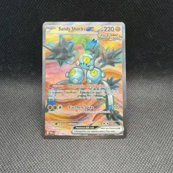 Pokemon Sandy Shocks ex 228/182 Paradox Rift Ultra Rare Full Art Holo NM - Image 2