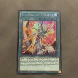 The Gaze of Timaeus - MZMU-EN013 - Secret Rare 1st Edition NM Yu-Gi-Oh! - Image 1