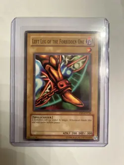 Yu-Gi-Oh Dark Beginning 1 Left Leg of the Forbidden One DB1-EN136 EN LP - Image 1