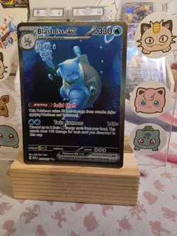 Pokemon TCG: Blastoise ex 200/165 Scarlet & Violet 151 SIR NM/LP - Image 1