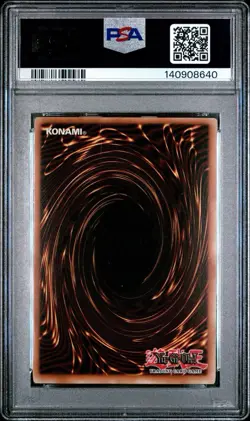 2002 Yu-Gi-Oh! Red-Eyes B. Dragon BPT Limited Edition Secret Rare PSA 9 REVERSE - Image 2