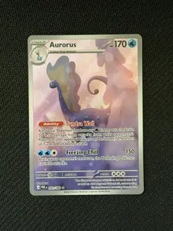 Aurorus 92/88 Illustration Rare Holo Card - Pokemon Perfect Order Near Mint - Image 1