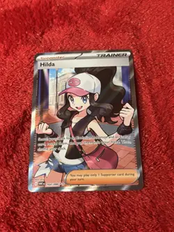 Hilda 164/086 Sv: White Flare Holo Pokemon Card Near Mint - Image 1