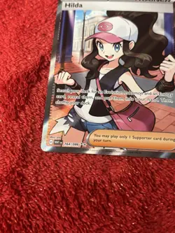 Hilda 164/086 Sv: White Flare Holo Pokemon Card Near Mint - Image 4