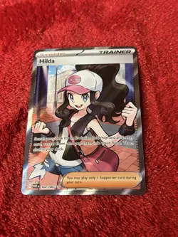 Hilda 164/086 Sv: White Flare Holo Pokemon Card Near Mint - Image 5