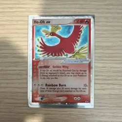 Pokemon Ho-Oh ex 017/017 POP Series 3 Ultra Rare Holo Basic EX 110 HP Card - Image 1