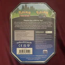 Pokemon GO Blissey Tin 2022 with Promo Card, Card Dividers, 10ct Capacity - Image 2