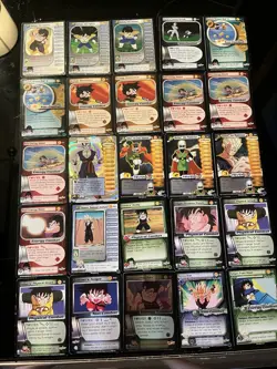 Score Dragon Ball Z CCG Card Lot - Combat, Foil - Gohan, Goku, Trunks - Image 1