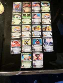 Score Dragon Ball Z CCG Card Lot - Combat, Foil - Gohan, Goku, Trunks - Image 2