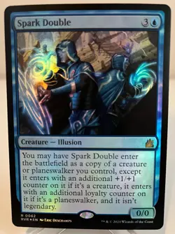 Magic MTG - Spark Double **Foil** Ravnica Remastered Near Mint & Unplayed Rare - Image 1