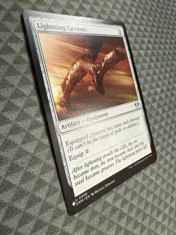 MTG Lightning Greaves (CMM) #0398 Uncommon *The List Reprints (LIST) - Image 2
