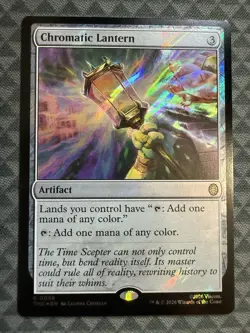 MTG Chromatic Lantern #0058 Surge Foil Rare Commander: TMNT (TMC) - Image 2