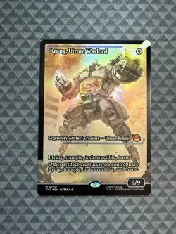 MTG Krang, Utrom Warlord #0290 Foil Showcase Mythic TMNT (TMT) - Image 1