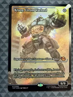 MTG Krang, Utrom Warlord #0290 Foil Showcase Mythic TMNT (TMT) - Image 2