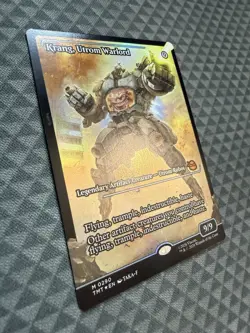 MTG Krang, Utrom Warlord #0290 Foil Showcase Mythic TMNT (TMT) - Image 3