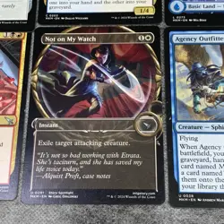 13x Murders at Karlov Manor Inside Source Foil Lost in The Maze, Not on My watch - Image 5