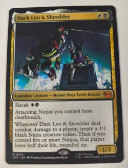 MTG Dark Leo & Shredder, NM/Unplayed, TMNT - Image 1