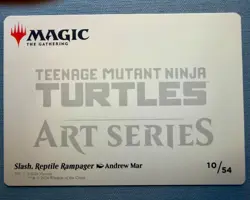 Slash, Reptile Rampager 10/54 Art Series - Teenage Mutant Ninja Turtles NM/M - Image 2