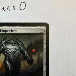 mtg Platinum Emperion 193/249 Mythic regular Scars Mirrodin EN Artifact Creature - Image 3