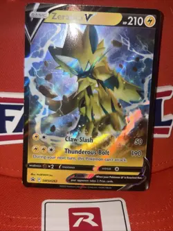 Pokemon Zeraora V SWSH263 Black Star Promo Holo NM - Image 1