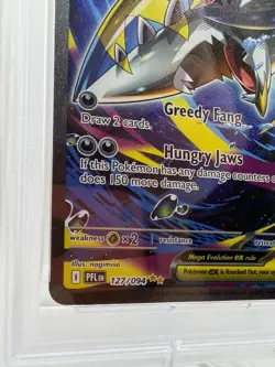 Mega Sharpedo ex 127/094 Pokemon Phantasmal Flames SIR Gem Mint PSA 10 - Image 5