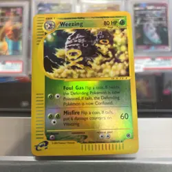 Weezing - 70/165 - Pokemon Expedition Reverse Holo Rare Card LP - Image 1