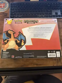 Pokemon TCG Celebrations Collection Lance's Charizard V Box 820650101625 - Image 2
