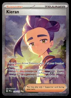 Kieran #174 - Special Illustration Rare - Pokemon Prismatic Evolutions - NM - Image 1