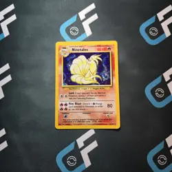 Ninetales 012/102 Base Set Holo Rare Pokemon TCG - Image 1