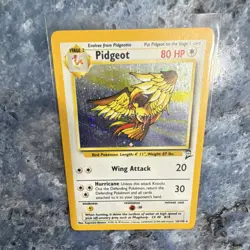 Pidgeot 14/130 Base Set 2 2000 Wizards Holo Rare Pokemon Card - Image 2