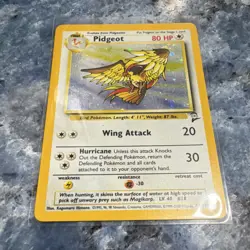 Pidgeot 14/130 Base Set 2 2000 Wizards Holo Rare Pokemon Card - Image 4