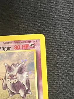 Pokemon Sabrina's Gengar 14/132 Gym Challenge Holo Rare LP - Image 4