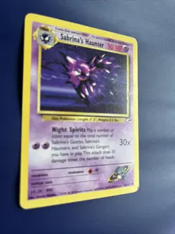 Sabrina's Haunter - 1st Edition - 58/132 Gym Heroes - Pokemon TCG - 2000 NM/LP - Image 2