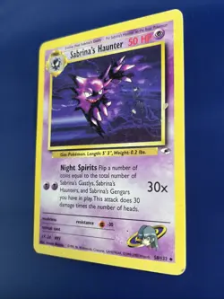 Sabrina's Haunter - 1st Edition - 58/132 Gym Heroes - Pokemon TCG - 2000 NM/LP - Image 3