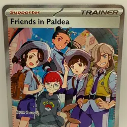 Pokemon Friends in Paldea 137/131 Prismatic Evolutions Special Illustration Rare - Image 1