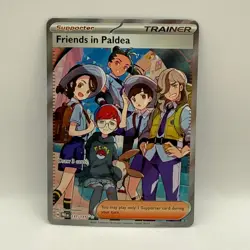 Pokemon Friends in Paldea 137/131 Prismatic Evolutions Special Illustration Rare - Image 2