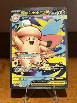 Pokemon TCG Mega Clefable EX ME 3 Perfect Order 103/088 Secret Rare Near Mint - Image 1