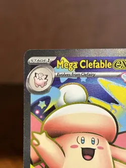 Pokemon TCG Mega Clefable EX ME 3 Perfect Order 103/088 Secret Rare Near Mint - Image 2