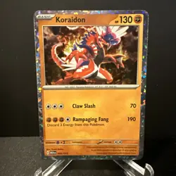Koraidon | 2024 Pokemon TCG Holo McDonalds 8/15 McDonald’s 008 happy meal - Image 1