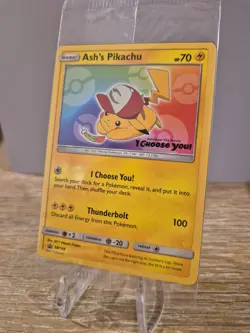 Sealed Ash's Pikachu SM108 'I Choose You' Movie Promo 2017 Pokemon English - Image 3